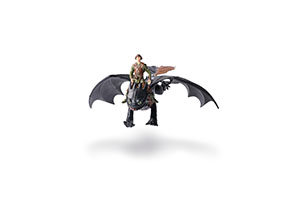 Dragon Movie Viking & Dragon - Hiccup N Toothless